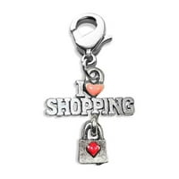 Aşk Alışveriş Charm Dangle Gümüş