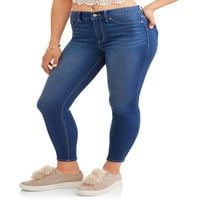 Sınır Yok Gençler Yüksek Katlı Temel Skinny Jeans
