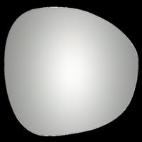 Burco Yan Görüş Aynası Yedek Cam - Şeffaf Cam - 5491