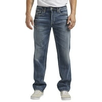 Gümüş Jeans A.Ş. Erkek Grayson Classic Fit Düz Paça Kot Pantolon, Bel Ölçüsü 30-42