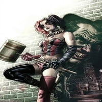 Çizgi roman - Harley Quinn - Duvar Duvar Posteri, 22.375 34