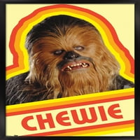 Yıldız Savaşları: Saga-Chewie Duvar Posteri, 14.725 22.375 Çerçeveli