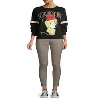 Minnie Mouse Gençlerin Fiyonklu Grafik Sweatshirt