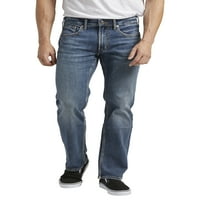 Gümüş Jeans A.Ş. Erkek Allan Slim Fit Düz Paça Kot Pantolon, Bel Ölçüsü 30-42