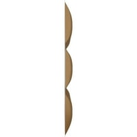 Ekena Millwork 5 8 W 5 8 H Klasik EnduraWall Dekoratif 3D Duvar Paneli, Parlak Kaplama Altın