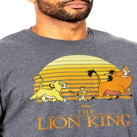 Aslan Kral Erkek Kısa kollu grafikli tişört