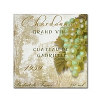 Ticari Marka Güzel Sanatlar Grand Vin Chardonnay Renkli Fırına Göre Tuval Sanatı